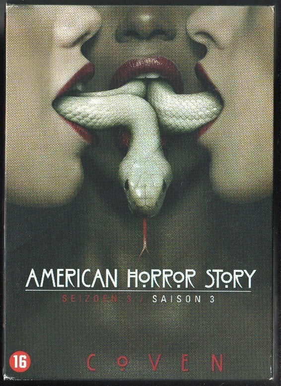 American Horror Story seizoen 3: Coven. DVD., Cd's en Dvd's, Horror, Nederlands, Ophalen of Verzenden, Zo goed als nieuw