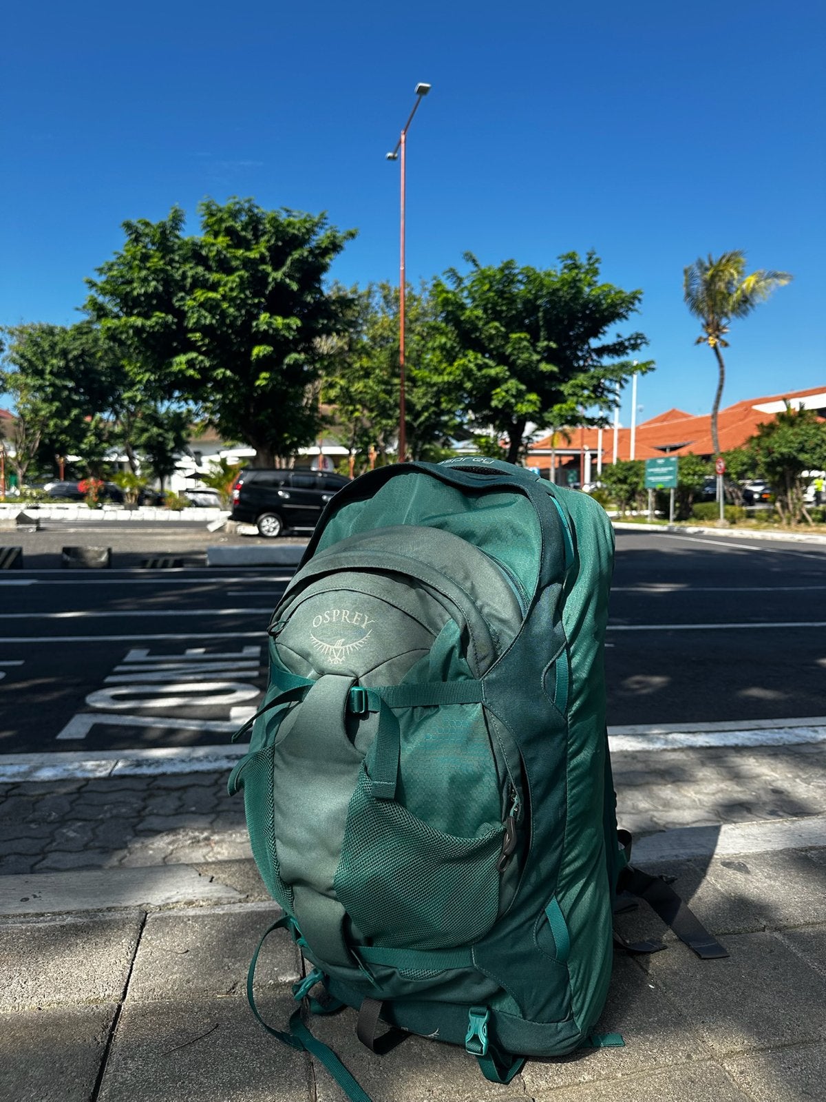TE HUUR: Osprey Fairview 55 Reisrugzak, 25 tot 40 cm, Zo goed als nieuw, Trekking, Ophalen