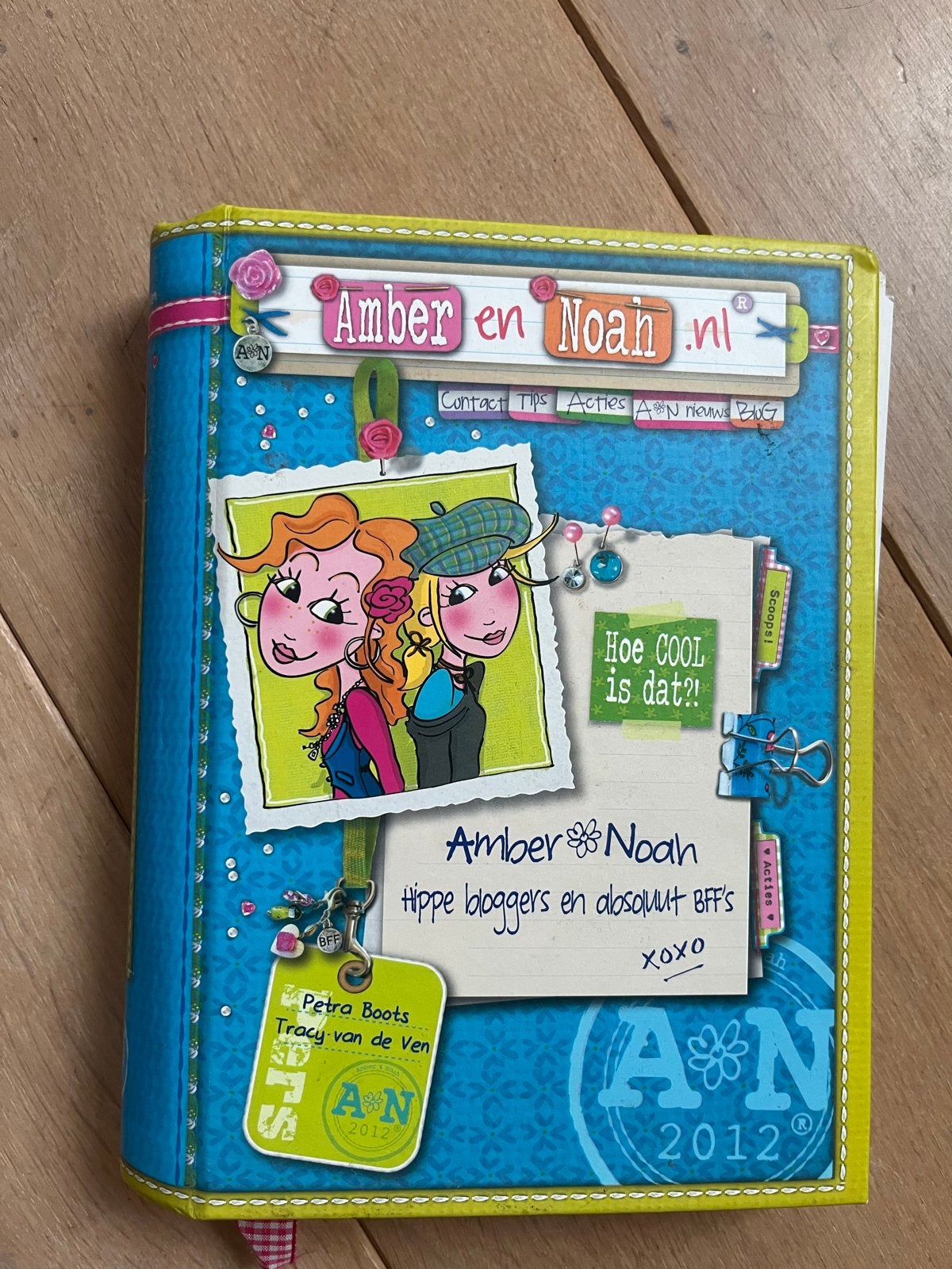 Amber en Noah: Hoe COOL is dat?! - Dagboek 2012, Ophalen of Verzenden, Zo goed als nieuw, Non-fictie