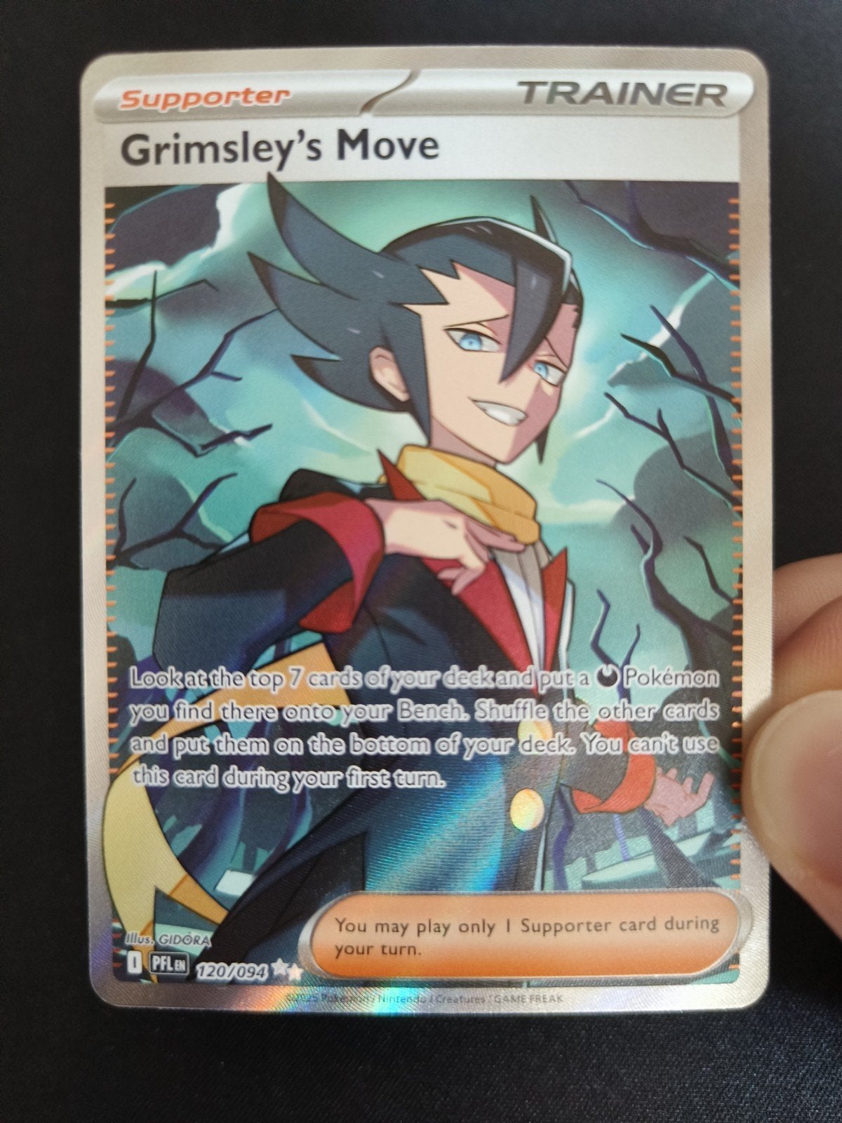 Grimsley's Move 120/094, Ophalen of Verzenden, Nieuw, Losse kaart, Foil