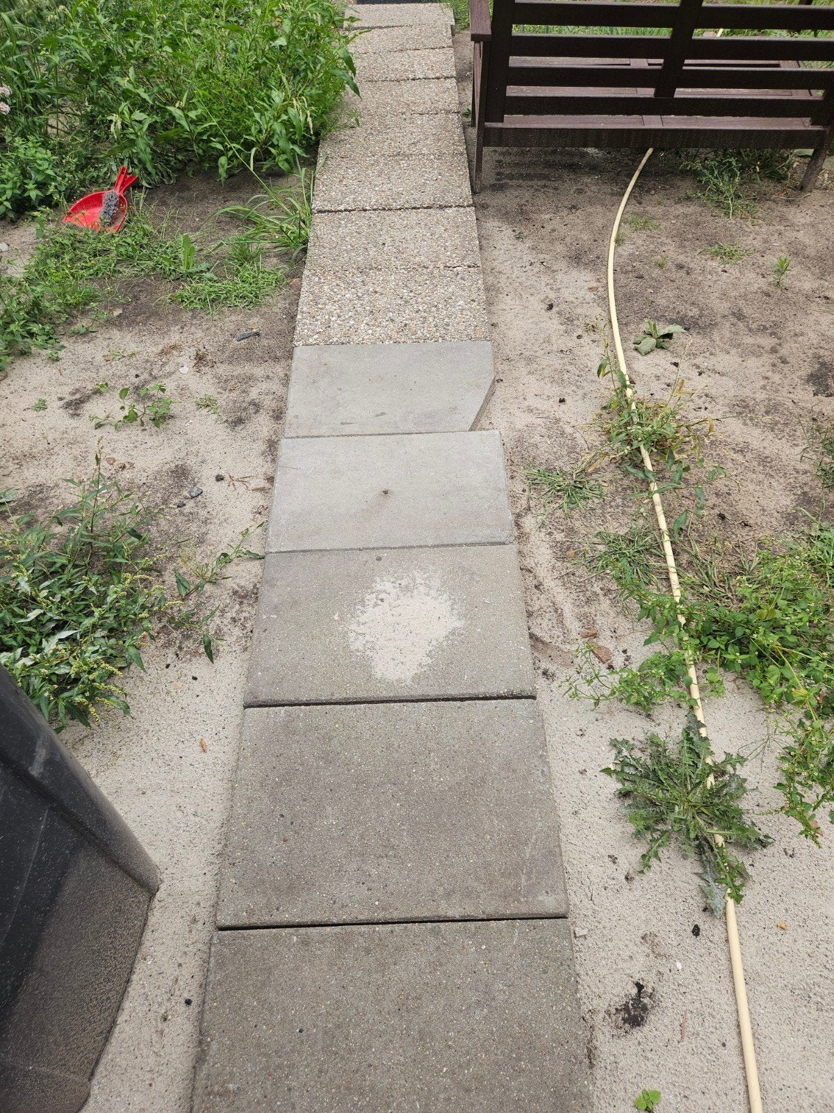 Gratis tuintegels, Tuin en Terras, Tegels en Klinkers, Ophalen, Gebruikt, Beton, Terrastegels