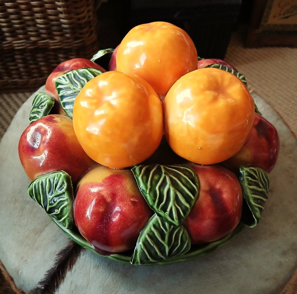 Majolica Jay Willfred bowl fruitschaal keramiek by Sadek, Ophalen of Verzenden