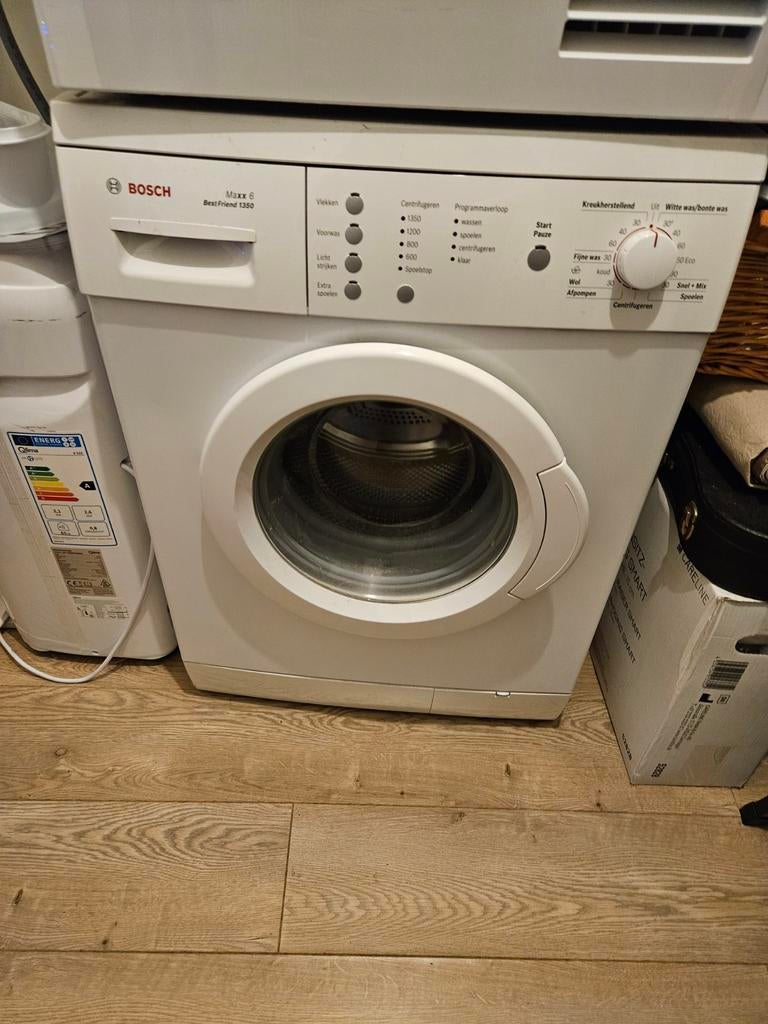 BOSCH WASMACHINE MAXX 6, 6 tot 8 kg, Ophalen, 1200 tot 1600 toeren, 85 tot 90 cm