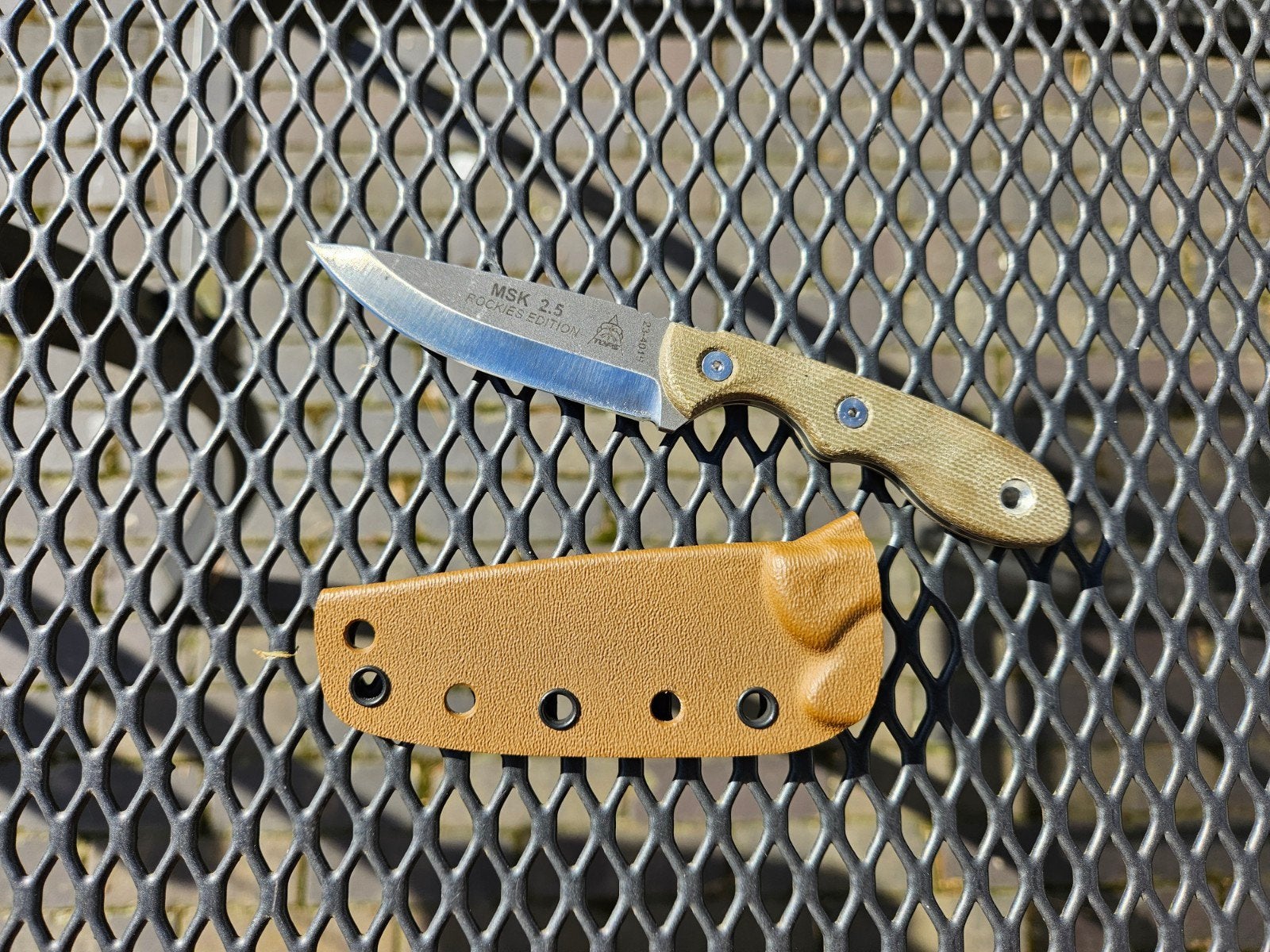 Tops Knives Mini Scandi, Rockies Edition, Ophalen of Verzenden, Zo goed als nieuw