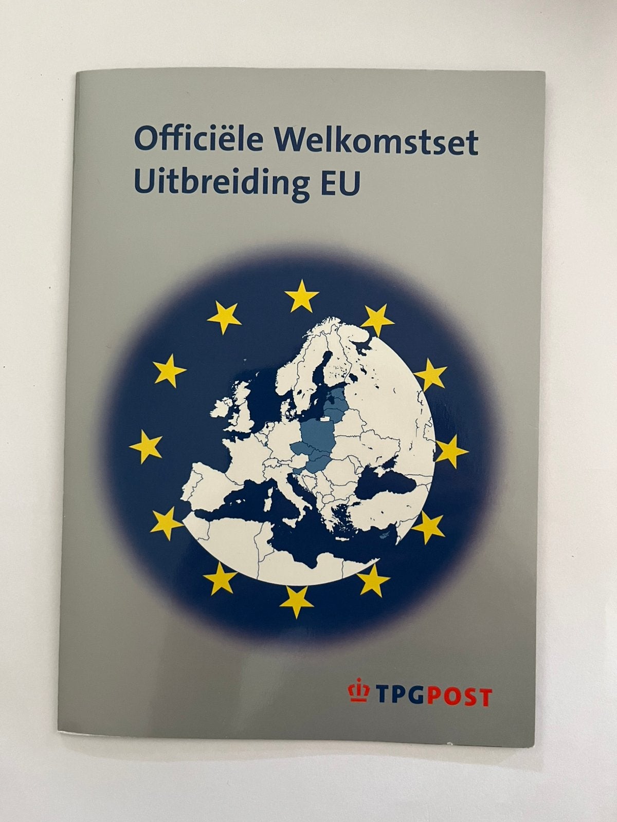 Officiële welkomstset uitbreiding EU /tpg post, Postzegels en Munten, Ophalen