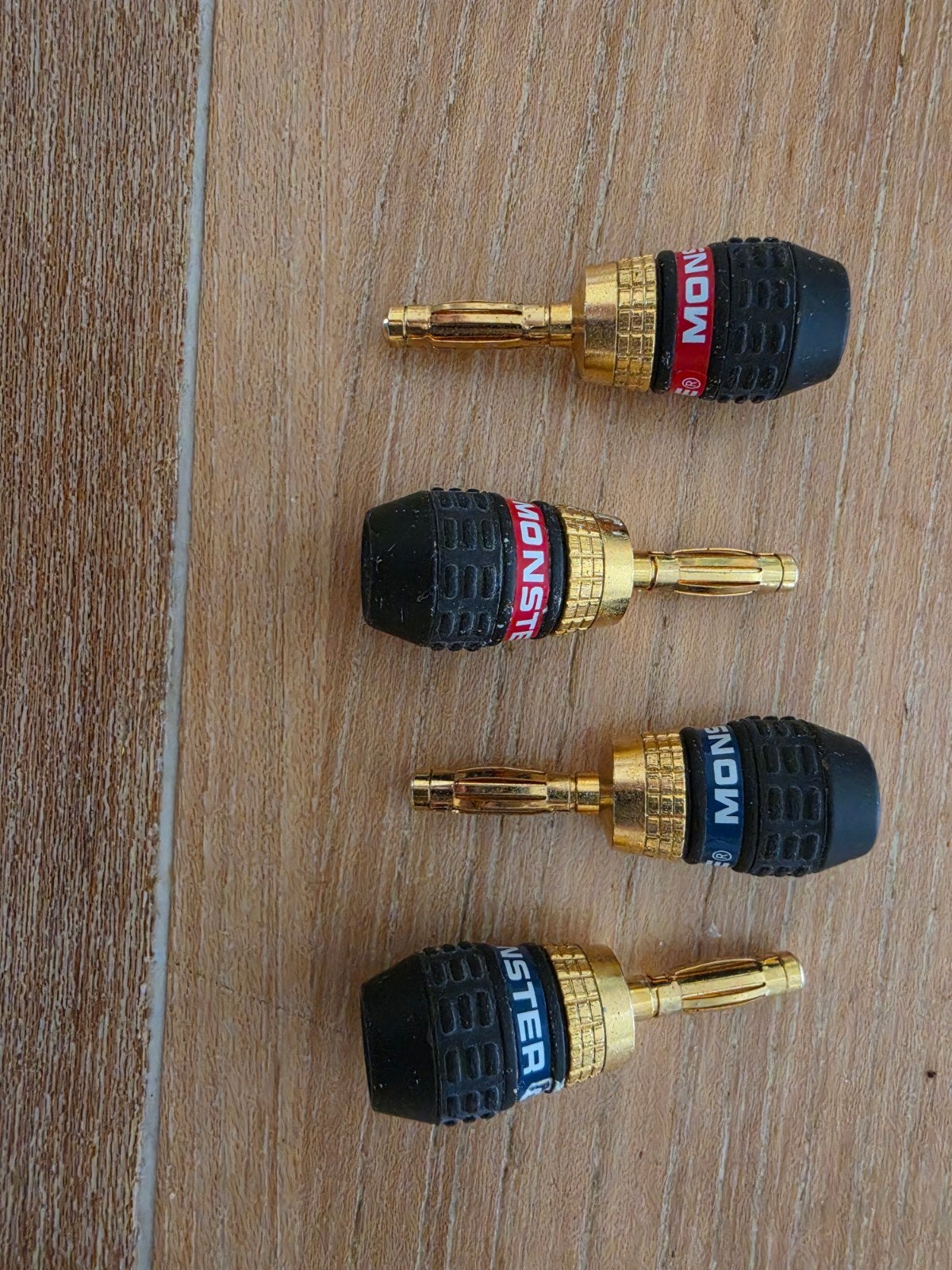 Monster Banana Pluggen - Overcompleet, Verzenden, Gebruikt, Minder dan 2 meter, Luidsprekerkabel