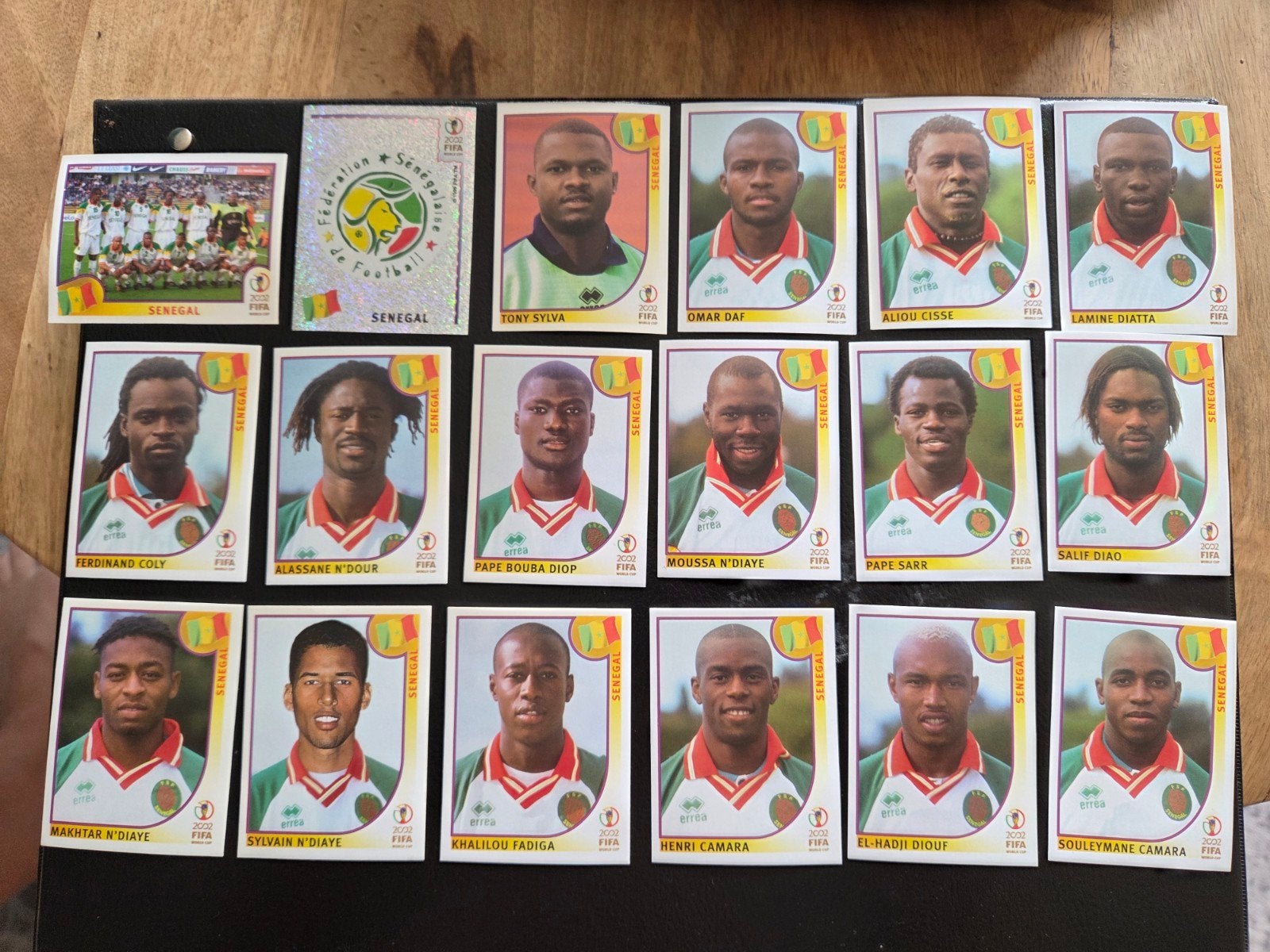 Panini WK 2002 Senegal, Hobby en Vrije tijd, Stickers en Plaatjes, Ophalen of Verzenden, Zo goed als nieuw, Sticker