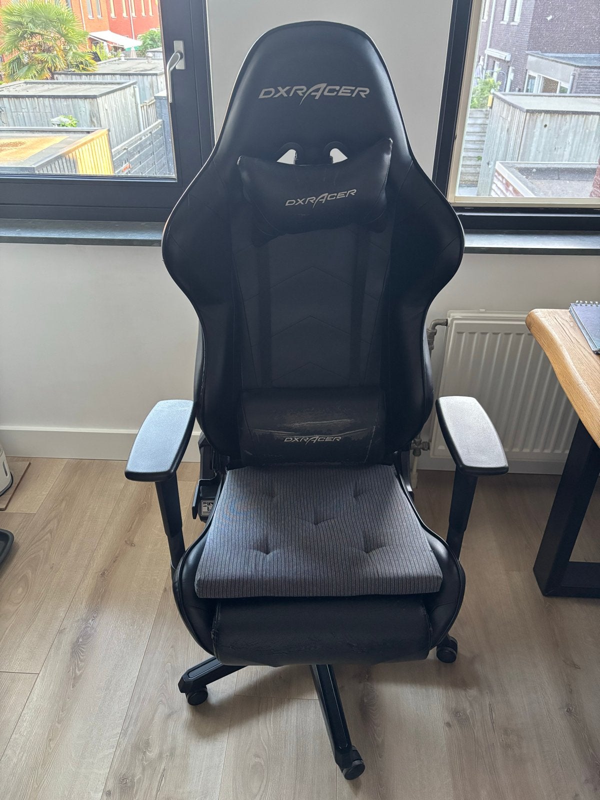 DXRacer Gaming Bureaustoel - Zwart, Ophalen, Gebruikt, Zwart, Gaming bureaustoel