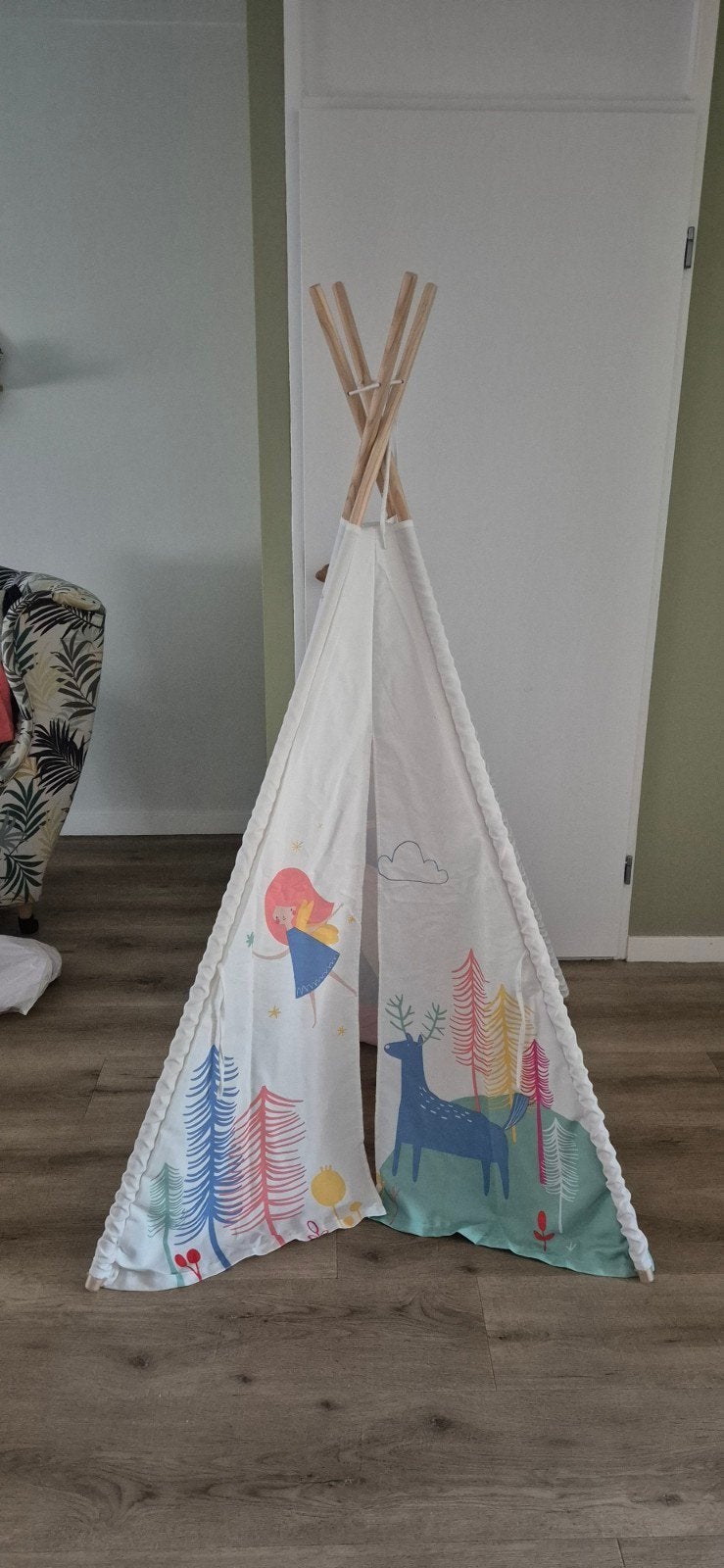 Leuke speelgoed tipi tent voor kinderen, Ophalen, Zo goed als nieuw