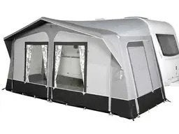 Beyerland 400 D tot 4 pers. NIEUWE opblaas voortent., Caravans en Kamperen, Voortenten en Luifels, Ophalen, Gebruikt, Overige merken
