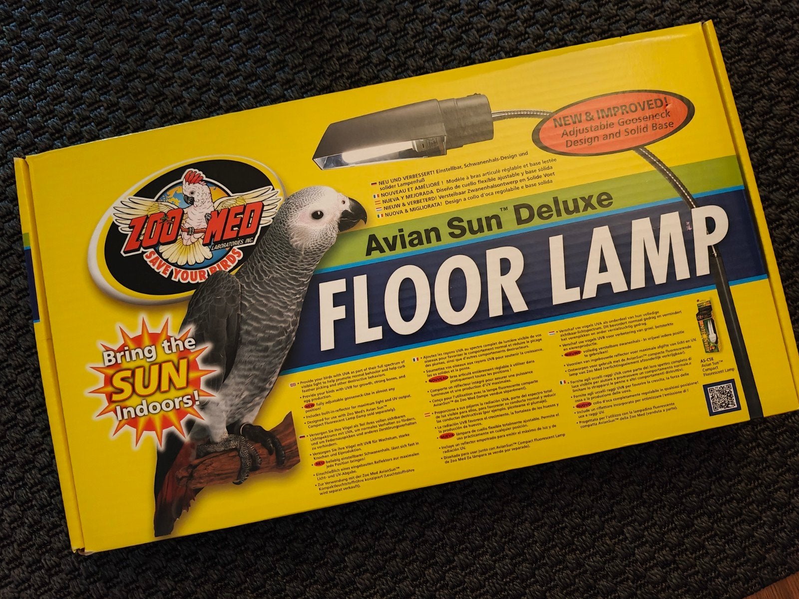 Avian sun papegaaien/vogel lampenvoet, Ophalen of Verzenden, Nieuw
