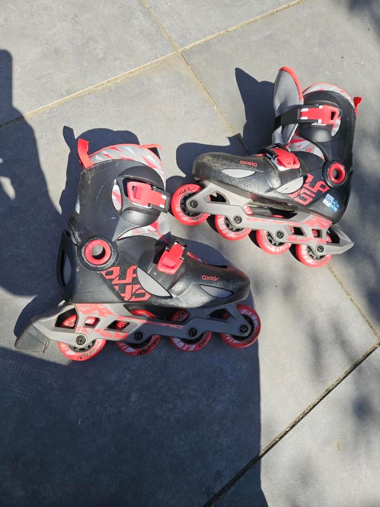 Gebruikte Oxelo inline skates, Overige merken, Ophalen of Verzenden, Inline skates 4 wielen, Verstelbaar