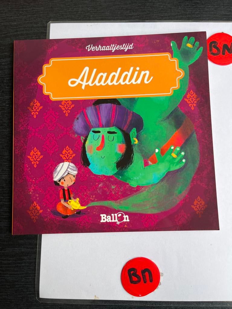 Verhaaltjestijd: Aladdin - Kinderboek, Ophalen of Verzenden, Zo goed als nieuw