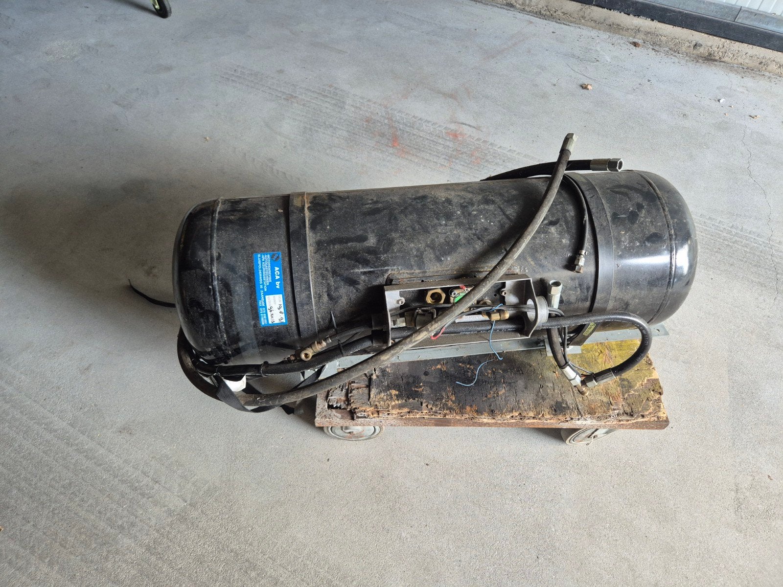 losse Lpg tank, 100 liter of meer, Ophalen, Gebruikt