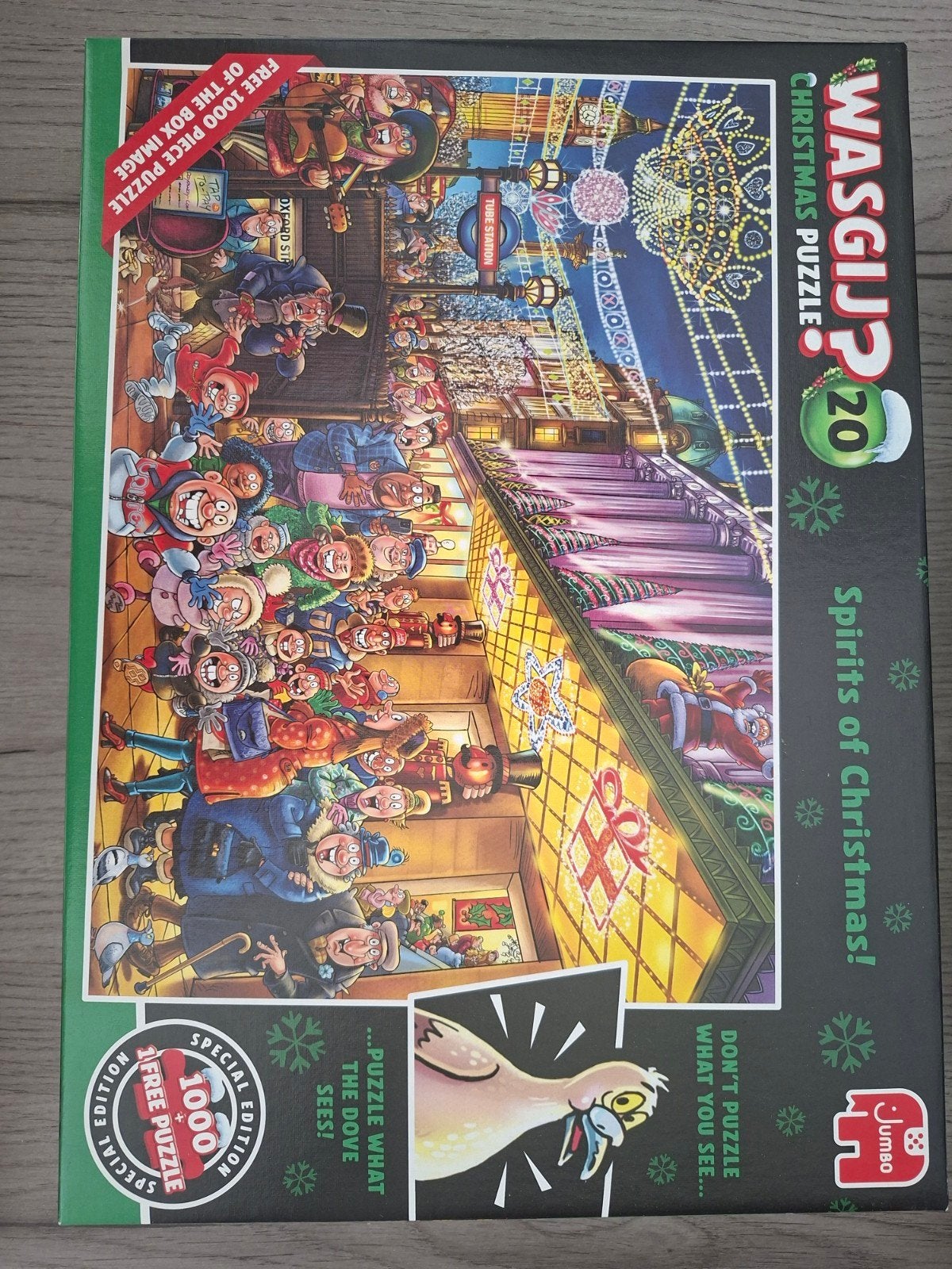 Wasgij Christmas puzzel nr 20 (2 puzzels), Ophalen of Verzenden, 500 t/m 1500 stukjes, Zo goed als nieuw