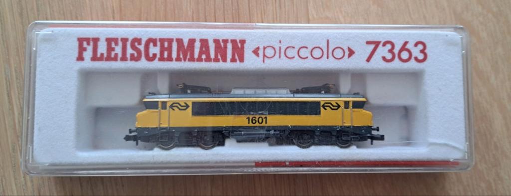 Fleischmann piccolo 7363, Fleischmann, Ophalen of Verzenden, Gelijkstroom, Locomotief