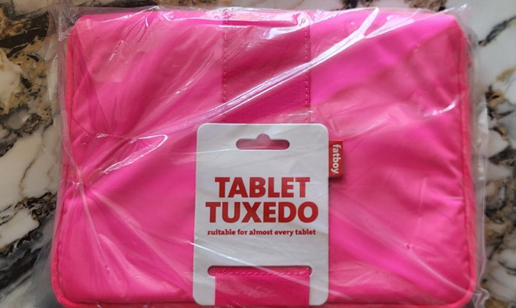 2x Nieuw: Fatboy Tablet Tuxedo hoes / tot 11-12 inch, Ophalen of Verzenden, Nieuw, Bescherming voor- en achterkant