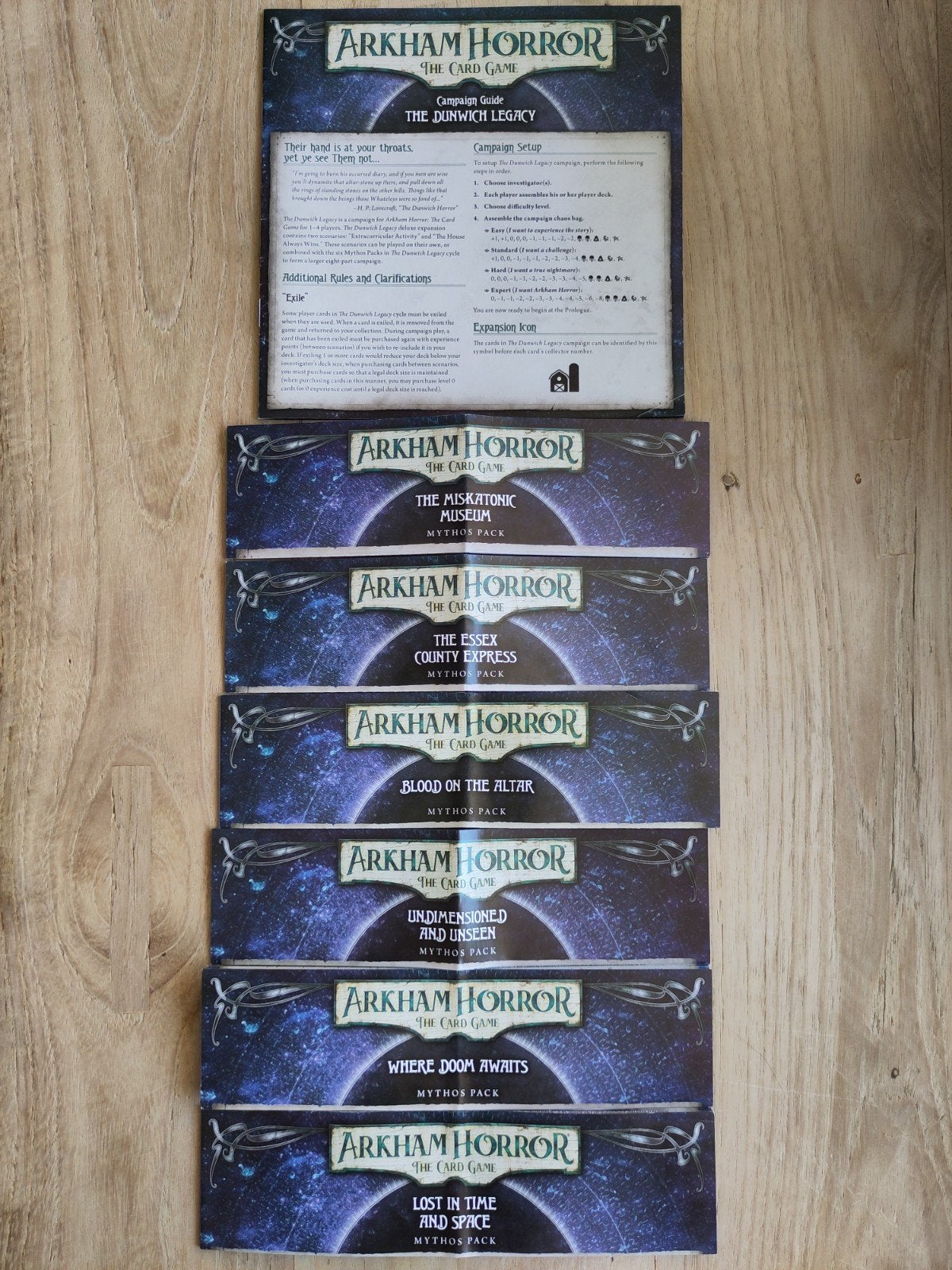 Arkham Horror LCG - The Dunwich Legacy Campaign, Een of twee spelers, Ophalen of Verzenden, Fantasy Flight Games