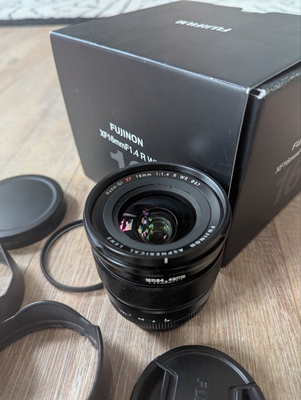 FUJIFILM Fujinon XF 16mm F1.4 R WR | incl. accessoires!, Ophalen, Fujifilm, Autofocus, Groothoeklens
