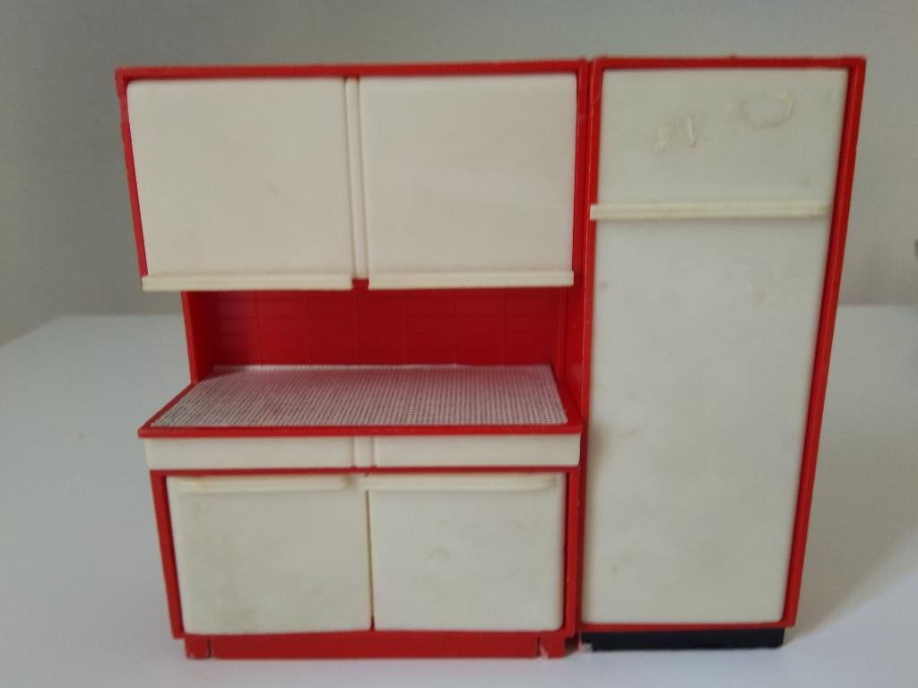vintage keukenkasten Jean W.-Germany, Ophalen of Verzenden, Poppenhuis