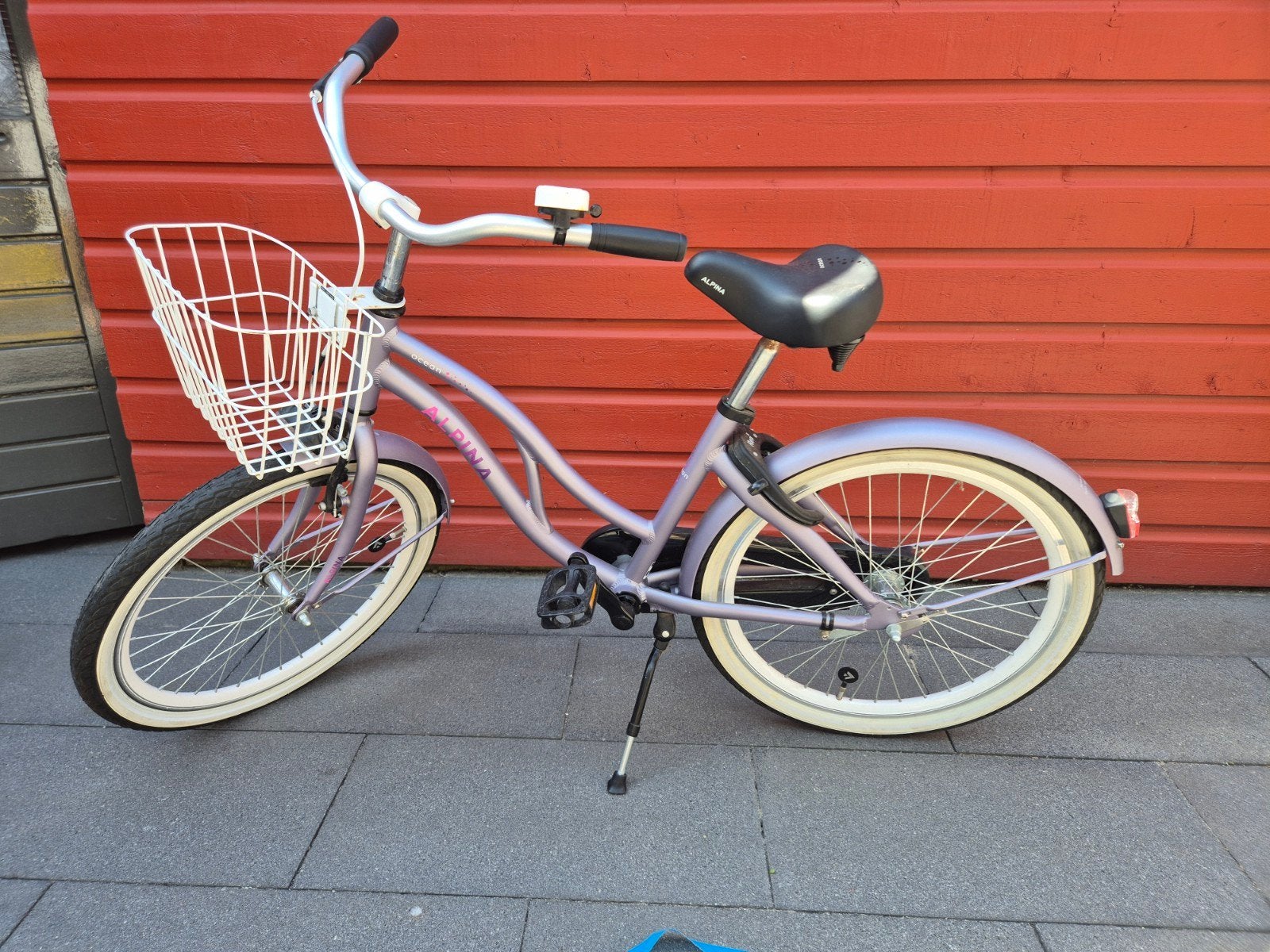 Alpina Ocean fiets 22 inch ZGAN, Minder dan 47 cm, Ophalen, Zo goed als nieuw, Staal