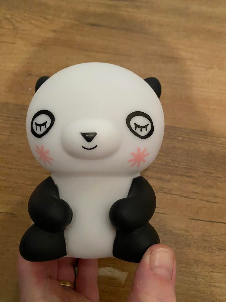 Panda nachtlampje, Ophalen of Verzenden, Gebruikt, Minder dan 45 cm