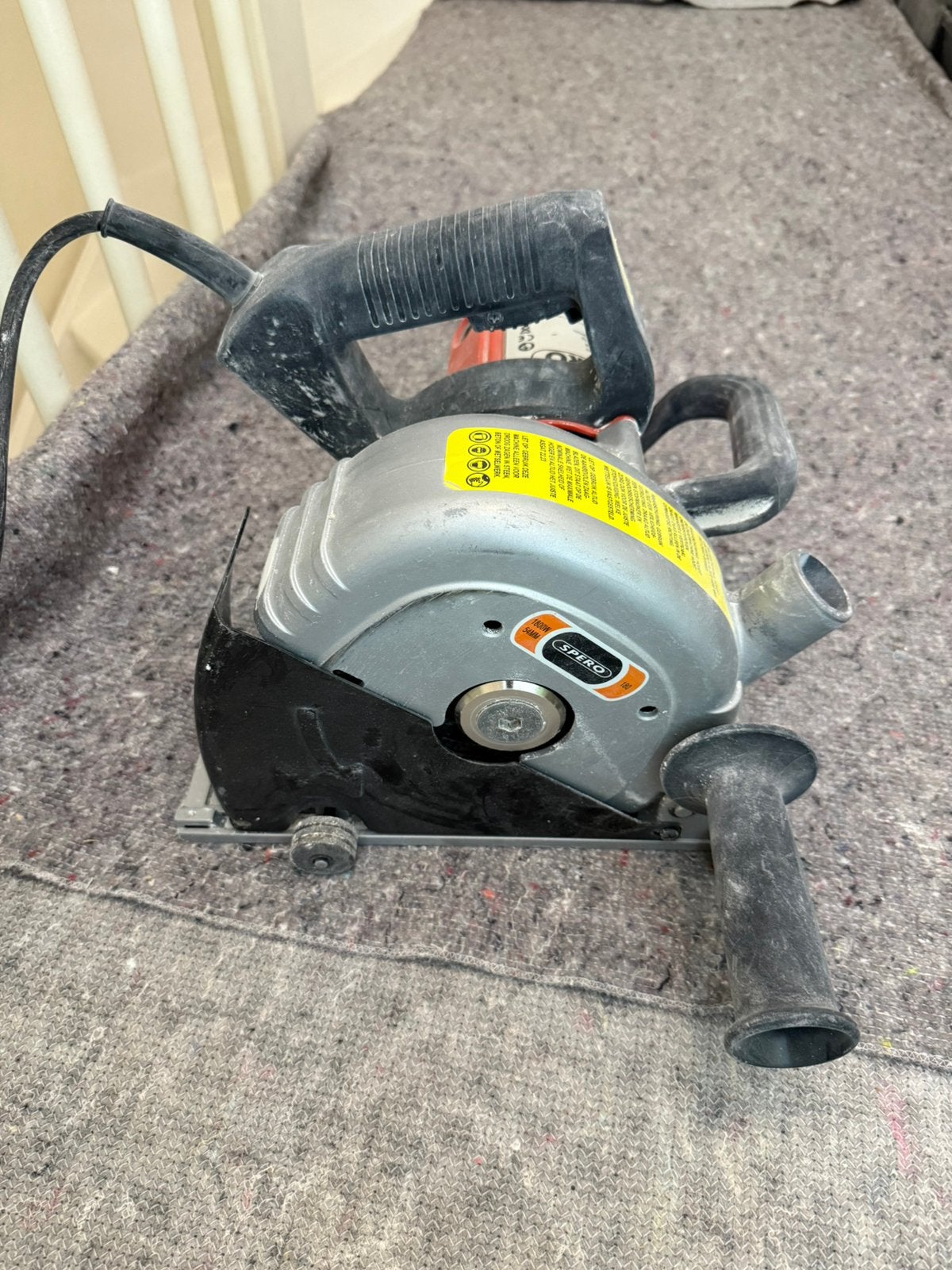 Spero sp180 muurfrees, Doe-het-zelf en Verbouw, Ophalen, Gebruikt, Elektrisch, Muurfrees