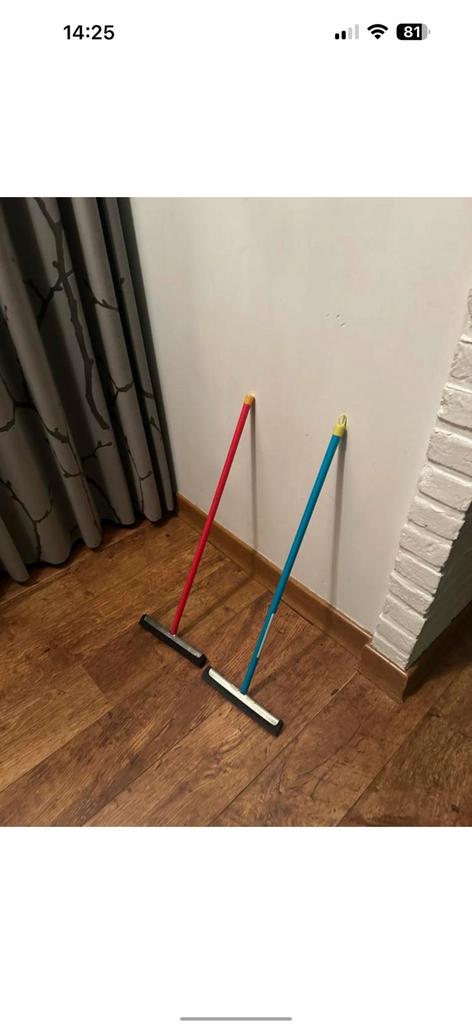 2x vloerwisser dweil kind speelgoed samen €5,-, Ophalen of Verzenden, Zo goed als nieuw