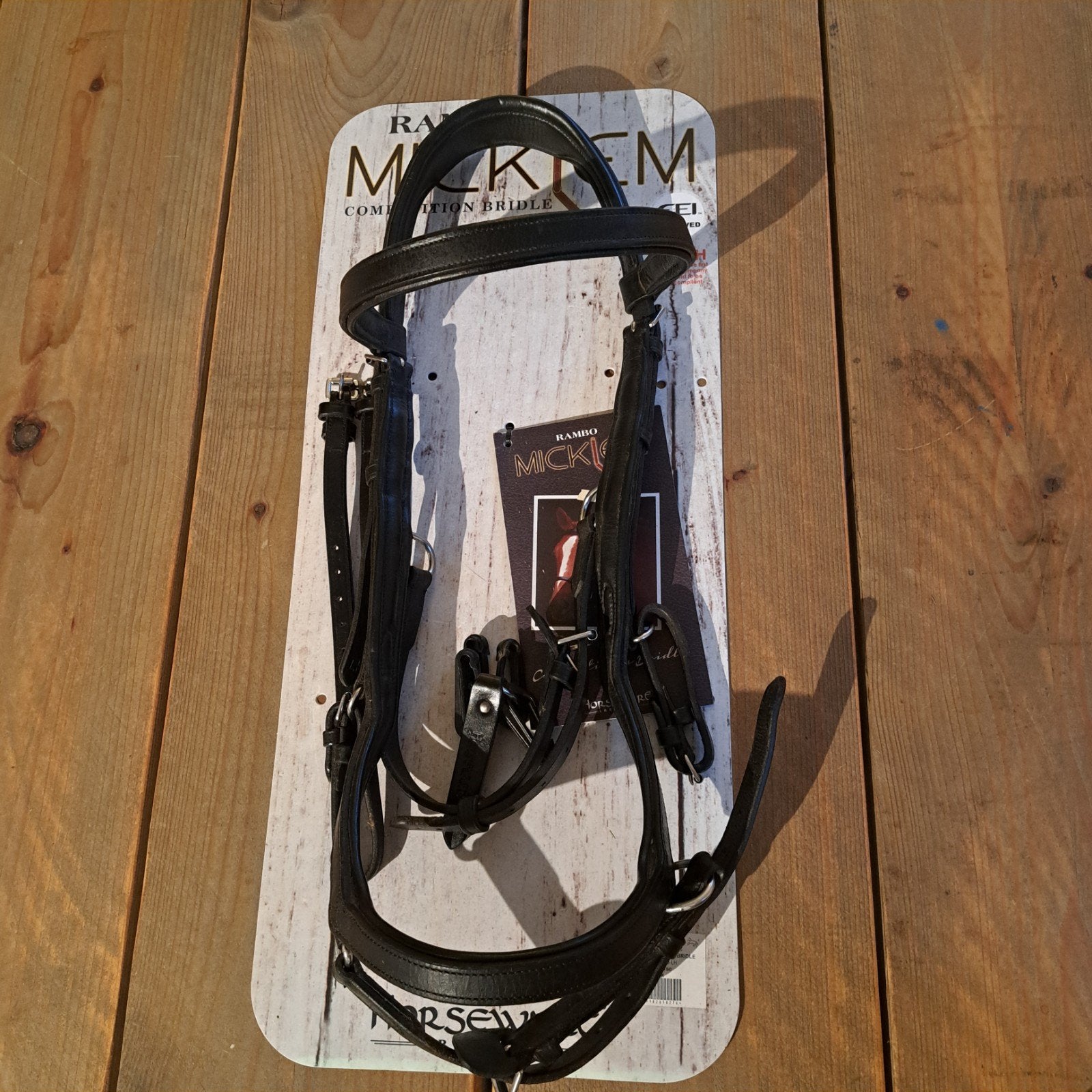 Horseware Micklem Competition Bridle en Myler bit level 2, Dieren en Toebehoren, Paarden en Pony's | Hoofdstellen en Tuigage, Ophalen