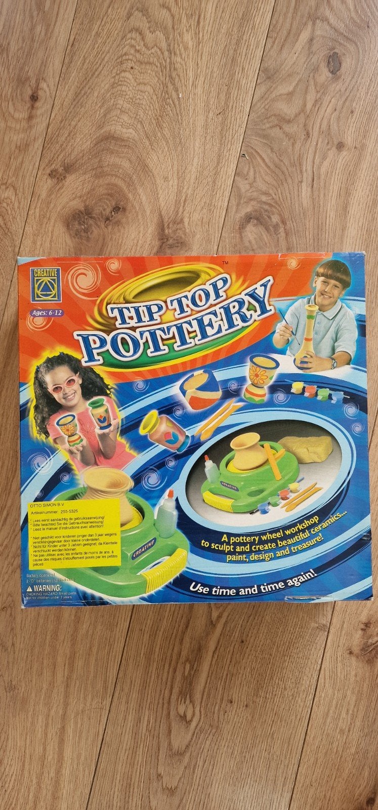 Creative Tip Top Pottery Draaischijf Set - Nieuw in doos, Ophalen of Verzenden, Nieuw