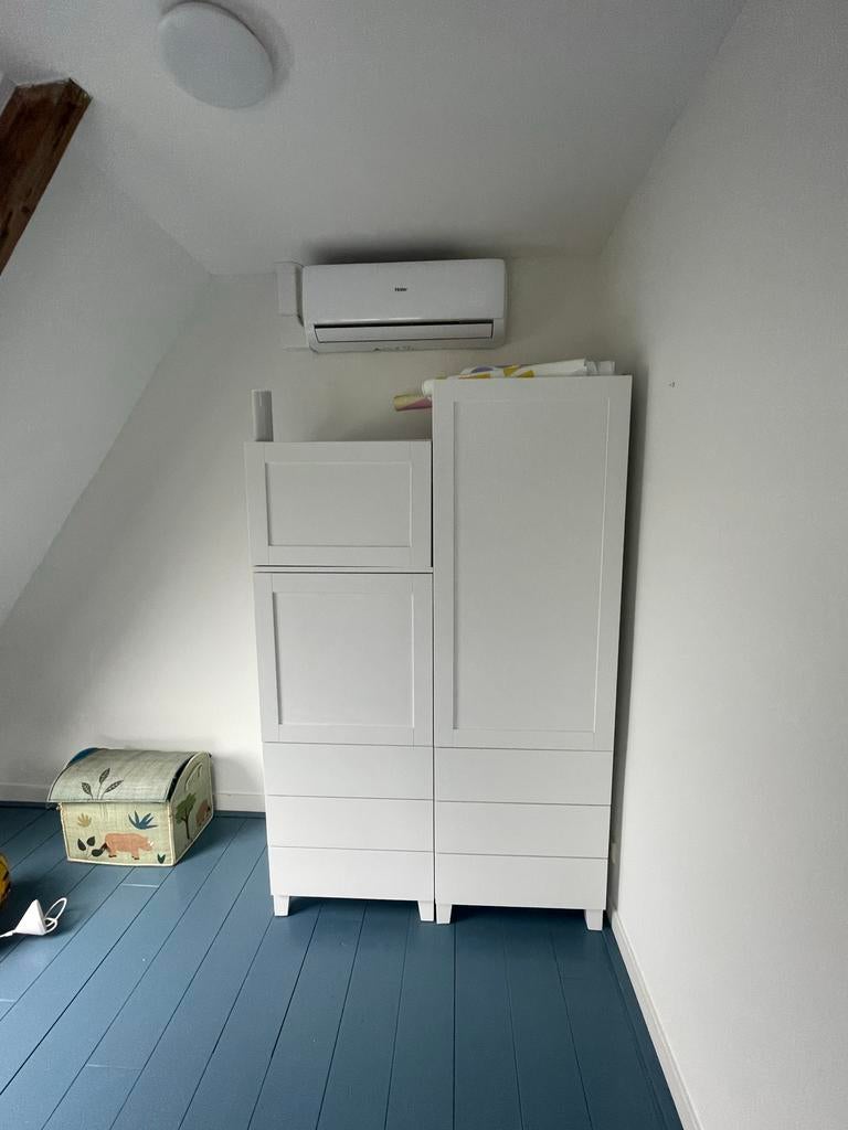 IKEA BRIMNES kast met lades en deuren, Huis en Inrichting, Kasten | Kledingkasten, Ophalen, 100 tot 150 cm, Zo goed als nieuw