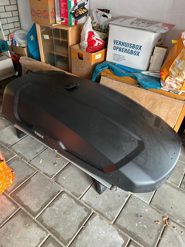 Thule dakkoffer, Auto diversen, Dakkoffers, Ophalen, Zo goed als nieuw