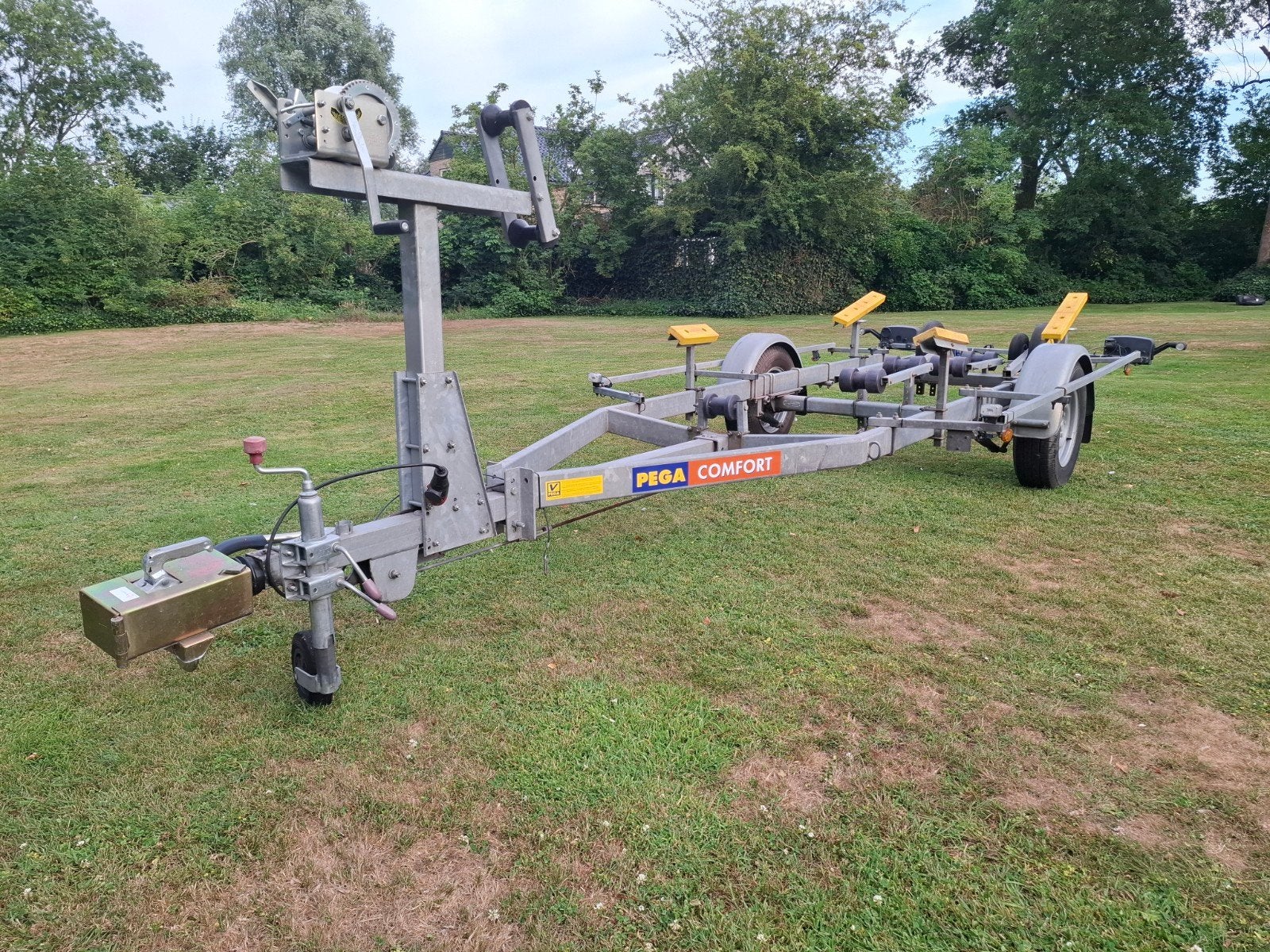 PEGA Comfort trailer geremd., Ophalen, Minder dan 1500 kg, Overige typen, Minder dan 6 meter