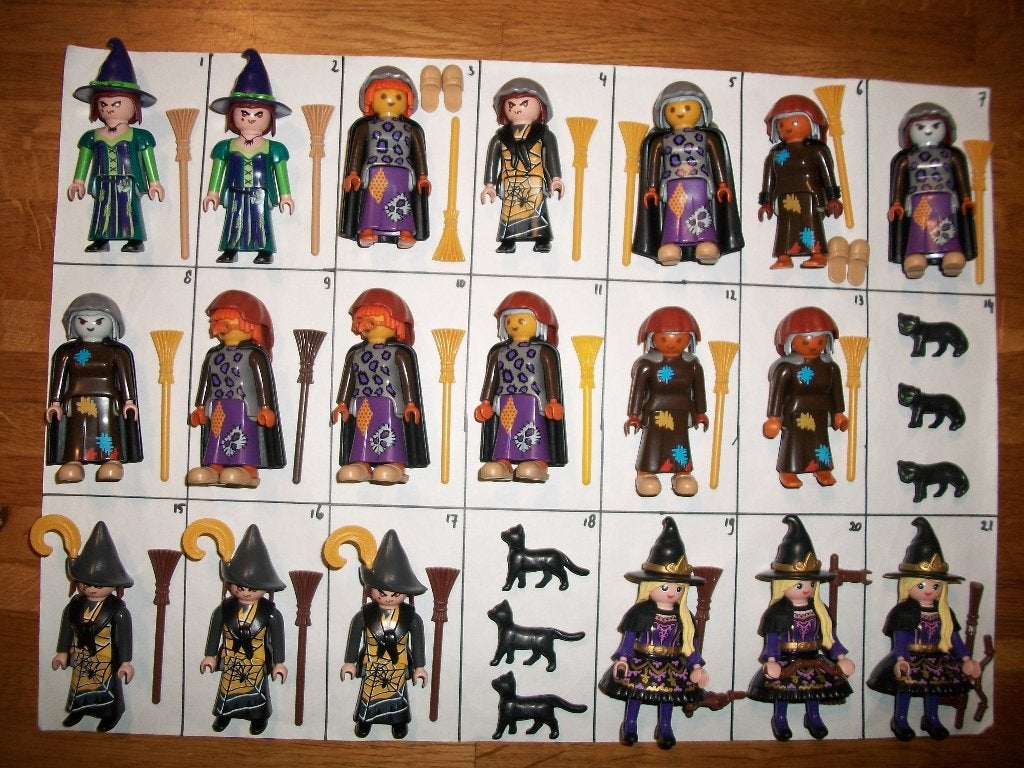 Heksen / wizzards, Ophalen of Verzenden, Nieuw, Complete set, Figuren