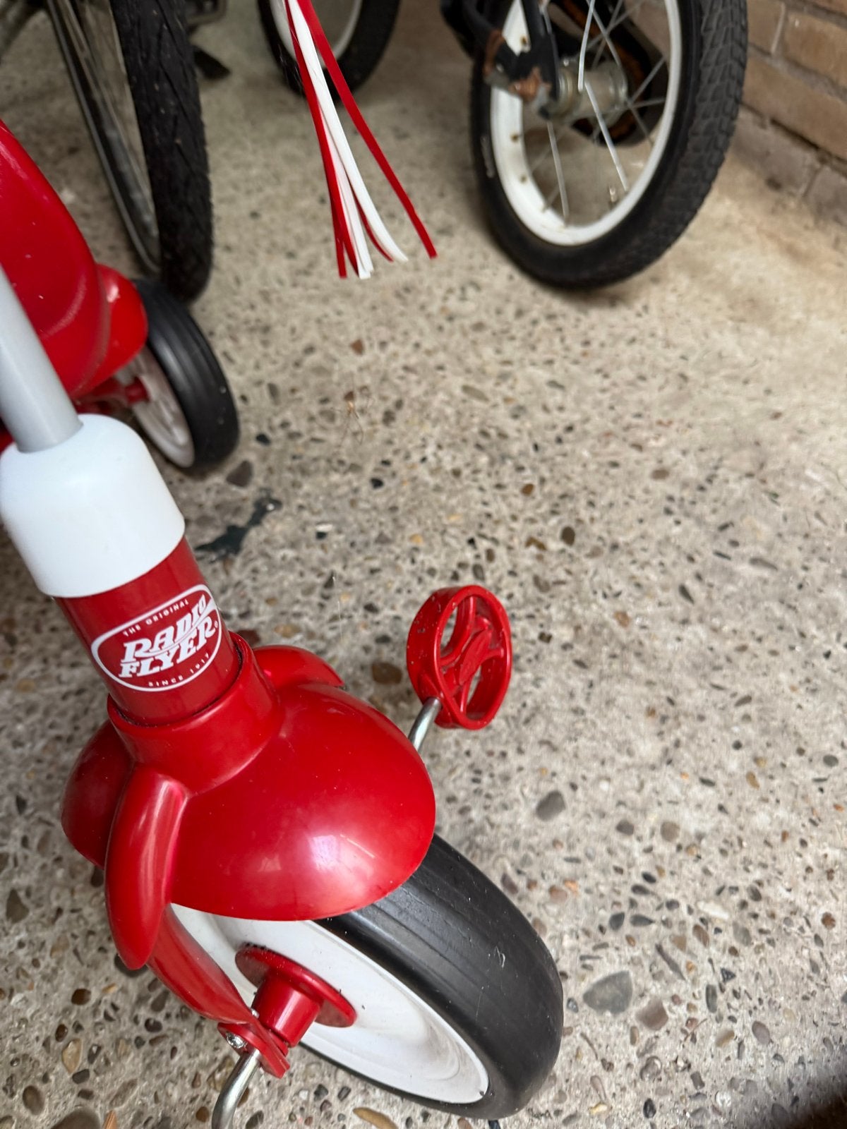 Super leuke rode Radio Flyer kinder driewieler, Ophalen of Verzenden, Gebruikt