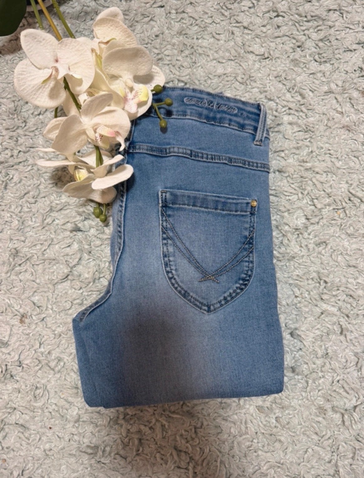Nette staat, skinny fit jeans van Name It, maat 152, Ophalen of Verzenden, Gebruikt, Meisje, Broek