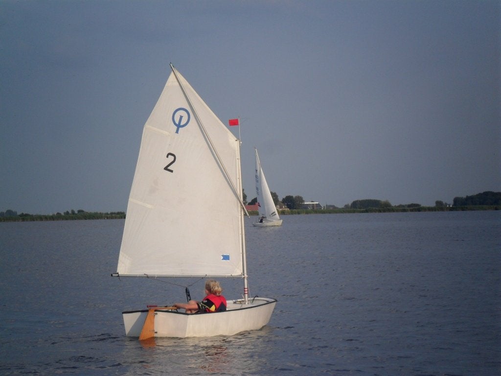 Optimist zeilboot - type Van Wettum, Ophalen, Gebruikt, Kind, Overige typen