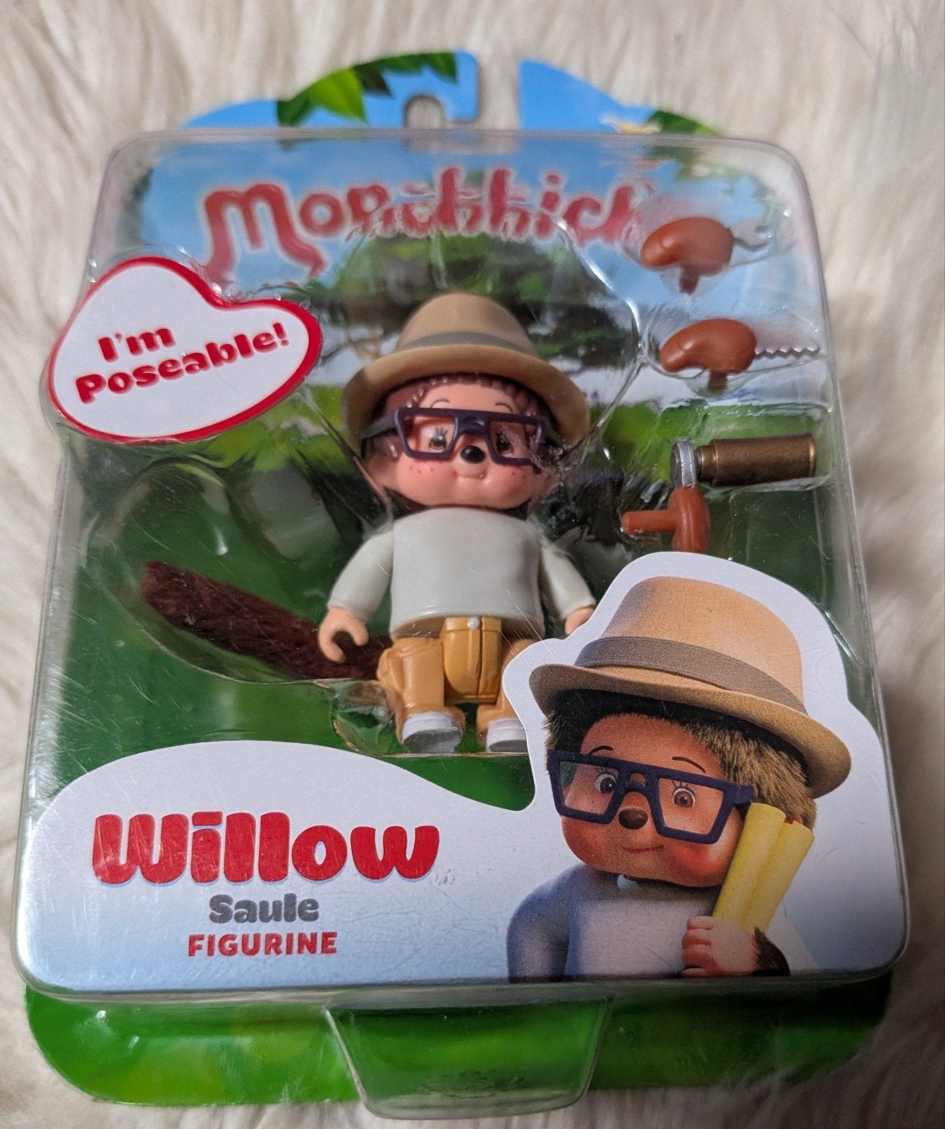 Monchhichi Willow Saules Figurine - Nieuw in verpakking, Ophalen of Verzenden, Nieuw