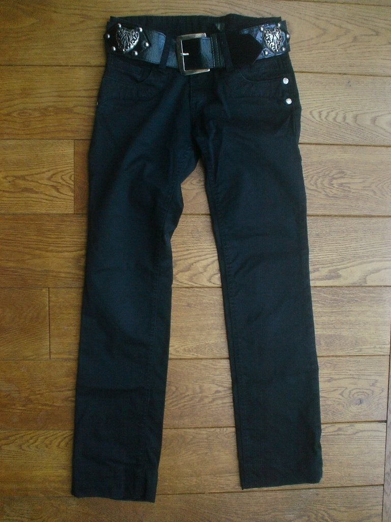 zwarte jeans, maat 26, Kleding | Dames, Verzenden, Zo goed als nieuw, Zwart, W27 (confectie 34) of kleiner