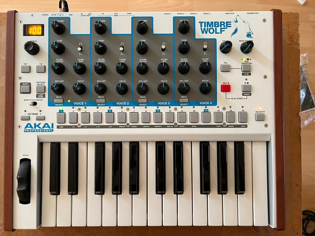 Synthesizer Akai Timbre Wolf, Muziek en Instrumenten, Synthesizers, Verzenden, Zo goed als nieuw, Overige aantallen, Overige merken