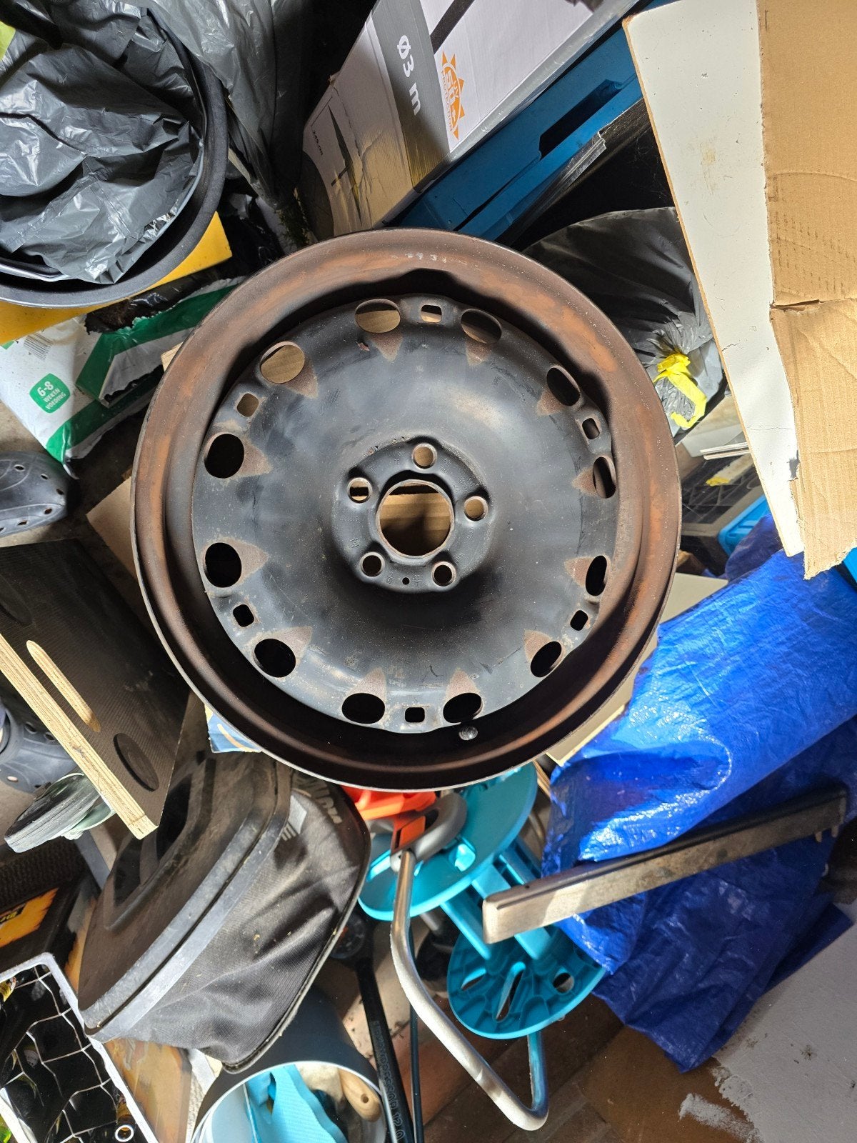 Setje velgen geschikt voor VW Polo, Auto-onderdelen, Banden en Velgen, Ophalen, Gebruikt, 15 inch, Velg(en)