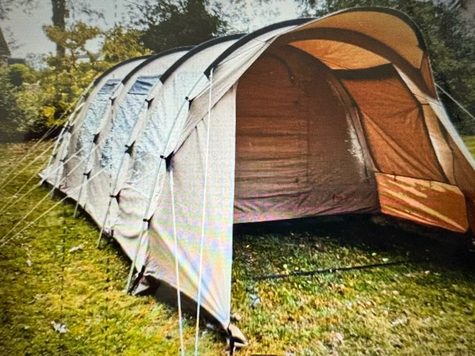 Redwood Birch 4 tc tunneltent, weinig gebruikt, Ophalen, Zo goed als nieuw, Tot en met 4