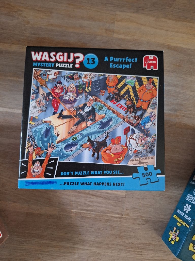 PUZZELS Wasgij 500 stukjes, Ophalen, Zo goed als nieuw