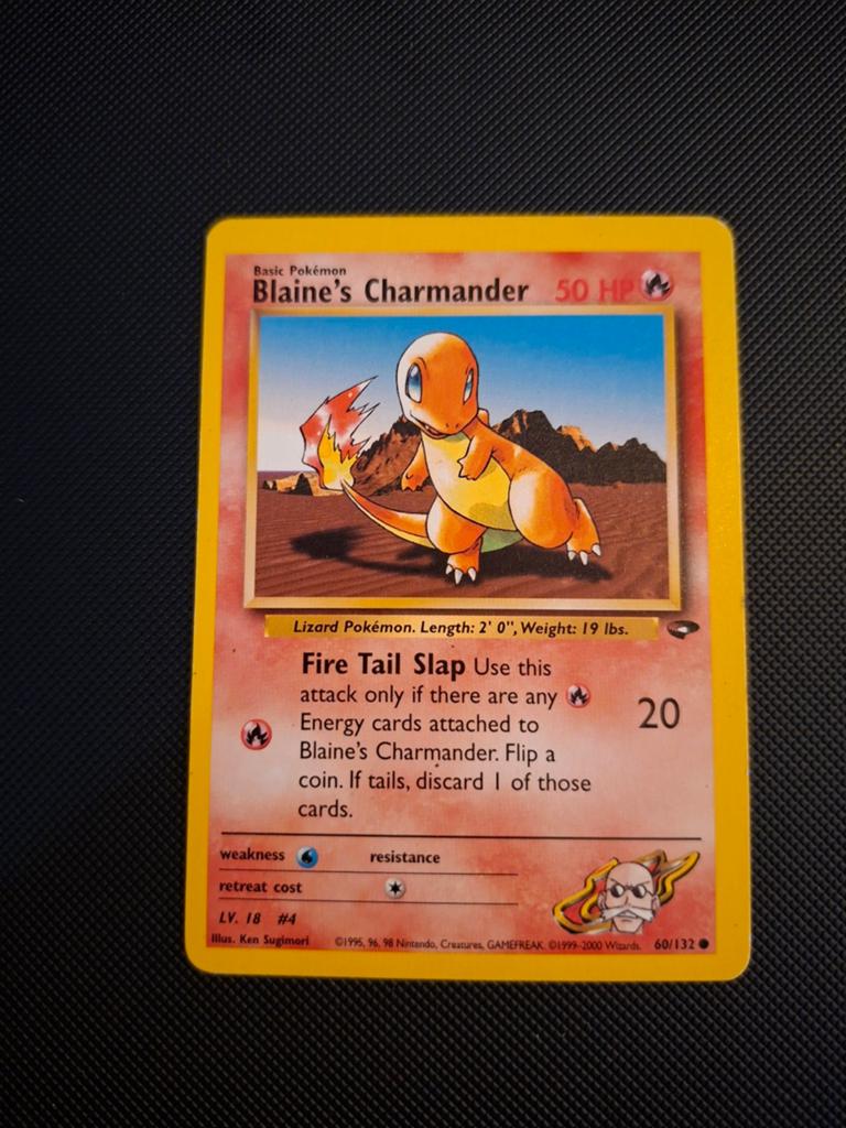 Pokémon Blaines Charmander 60/132, Ophalen of Verzenden