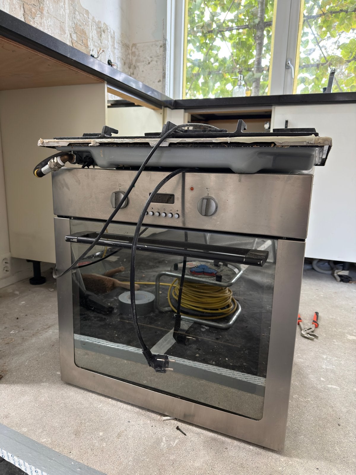 Gebruikte Pelgrim Inbouw Oven met Kookplaat TEAB, Ophalen, Gebruikt, Oven, Pelgrim