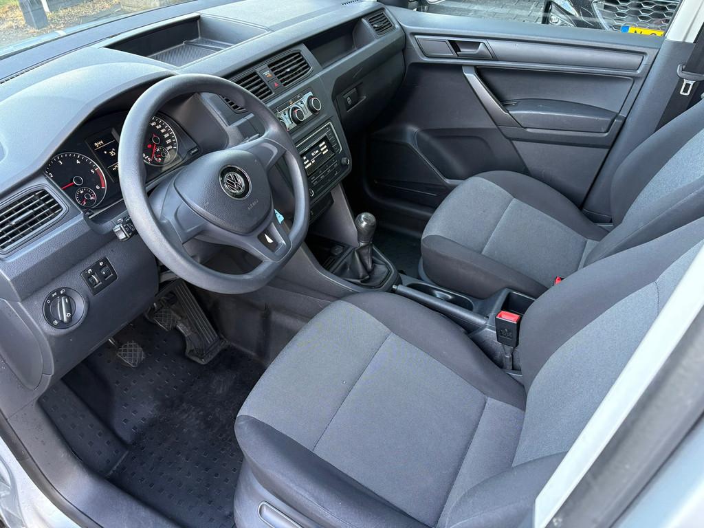 Volkswagen Caddy 2.0 TDI L1H1 Airco Euro 6, Auto's, Bestelauto's, Stof, Gebruikt, 4 cilinders, Volkswagen