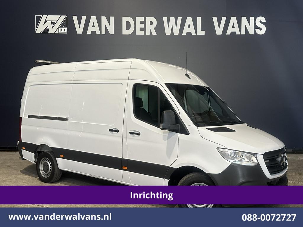 Mercedes-Benz Sprinter 316CDI 163pk 3500kg Trekhaak L2H2 Inr, Multifunctioneel stuurwiel, Gebruikt, 4 cilinders, 2113 kg