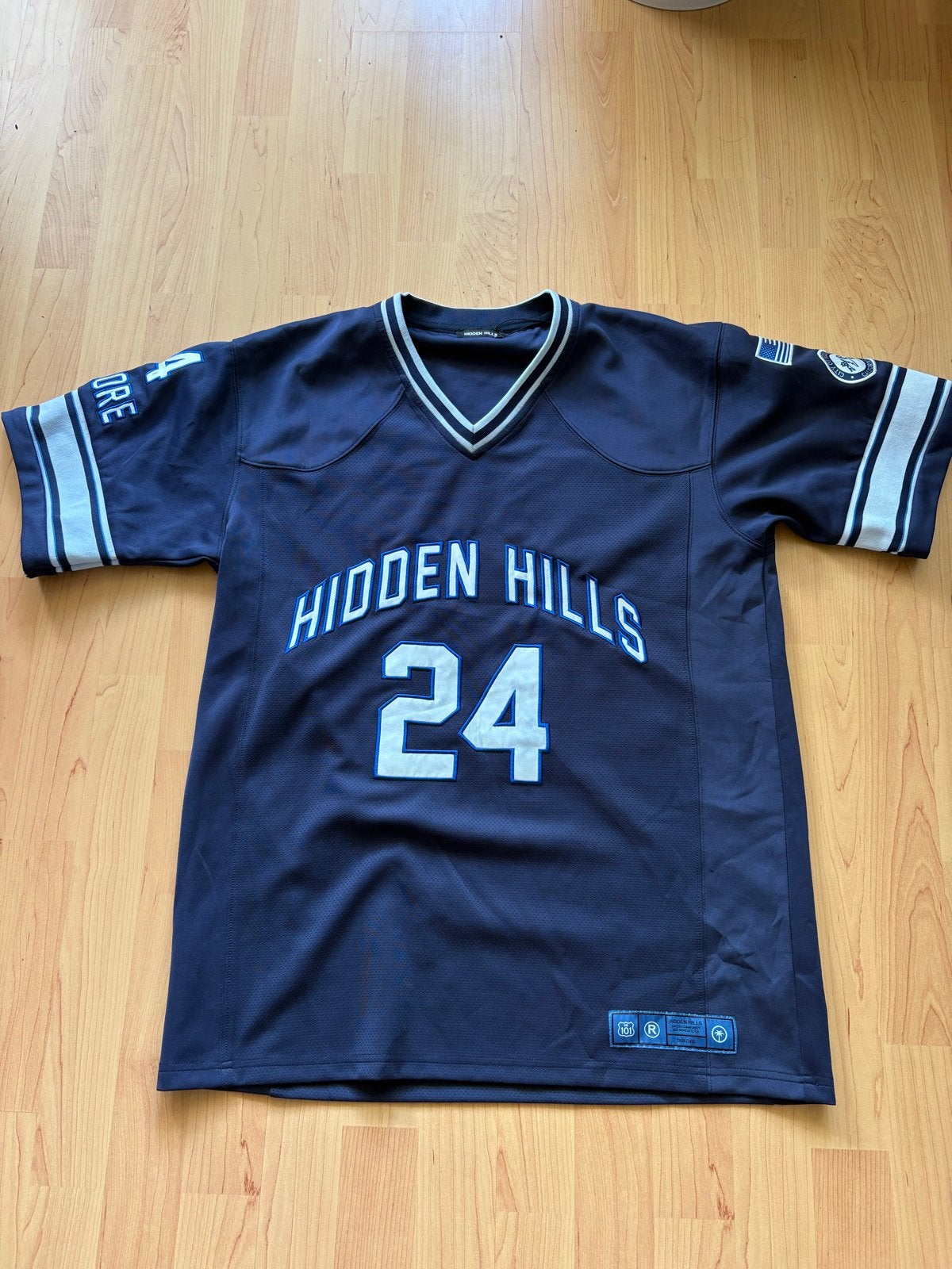 Hidden Hills 24 Los Angeles Sportshirt Maat S, Kleding | Heren, Blauw, Ophalen of Verzenden, Zo goed als nieuw, Algemeen
