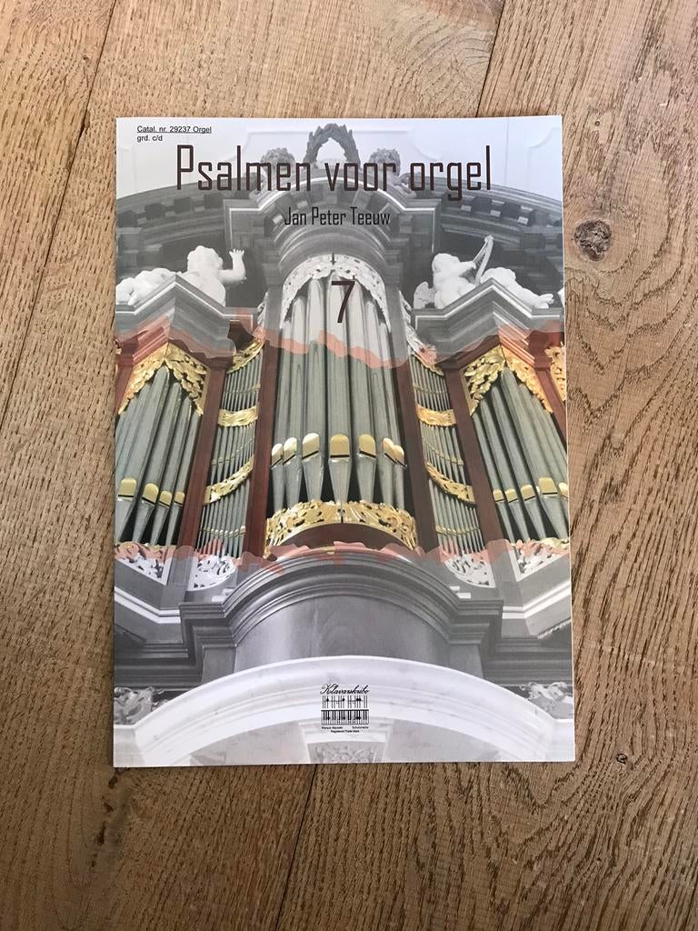 Bladmuziek klavarskribo Jan Peter Teeuw, Muziek en Instrumenten, Orgel, Overige genres, Ophalen of Verzenden, Nieuw