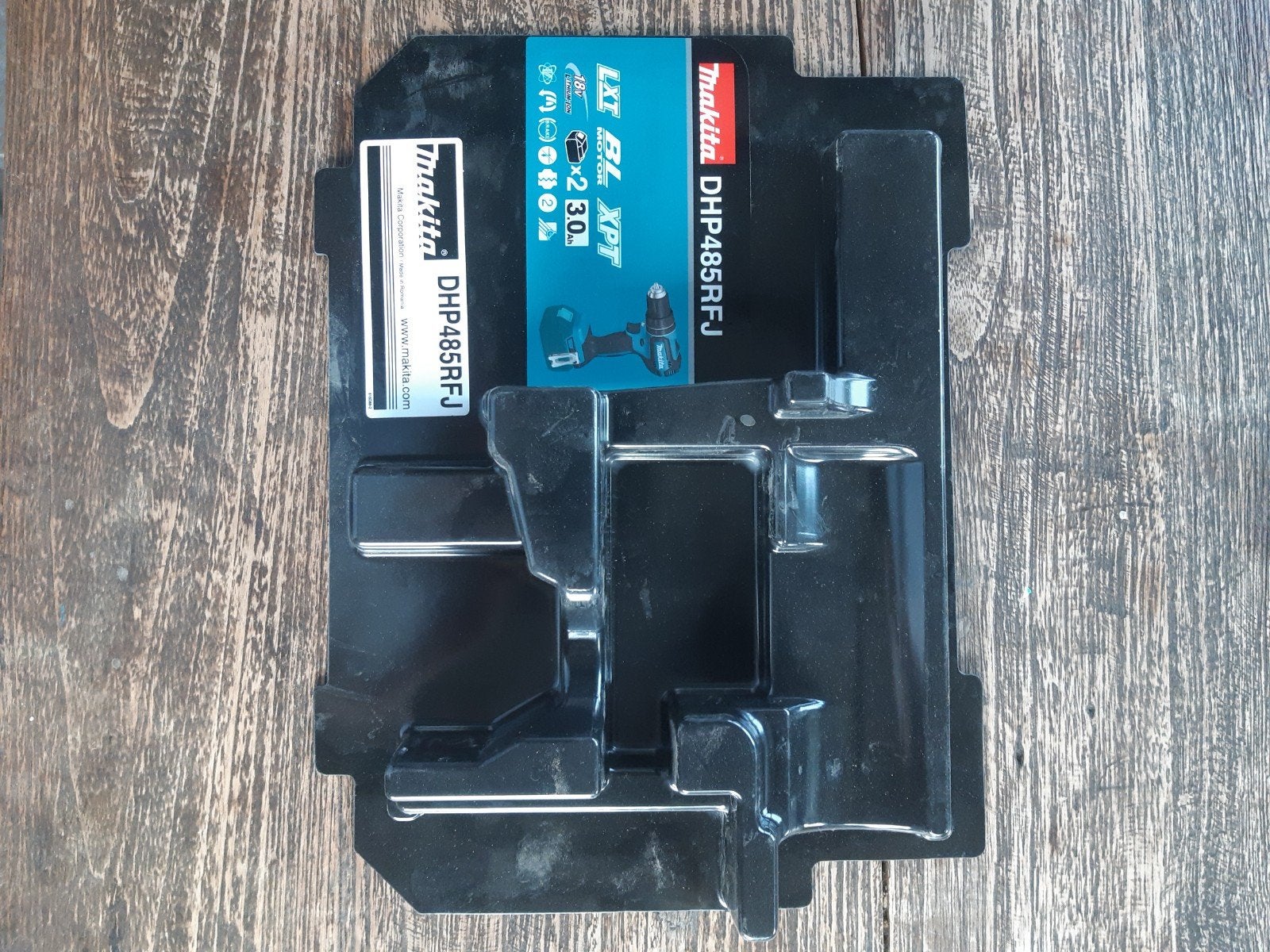 makita m box inlay dhp485rfj, Ophalen of Verzenden